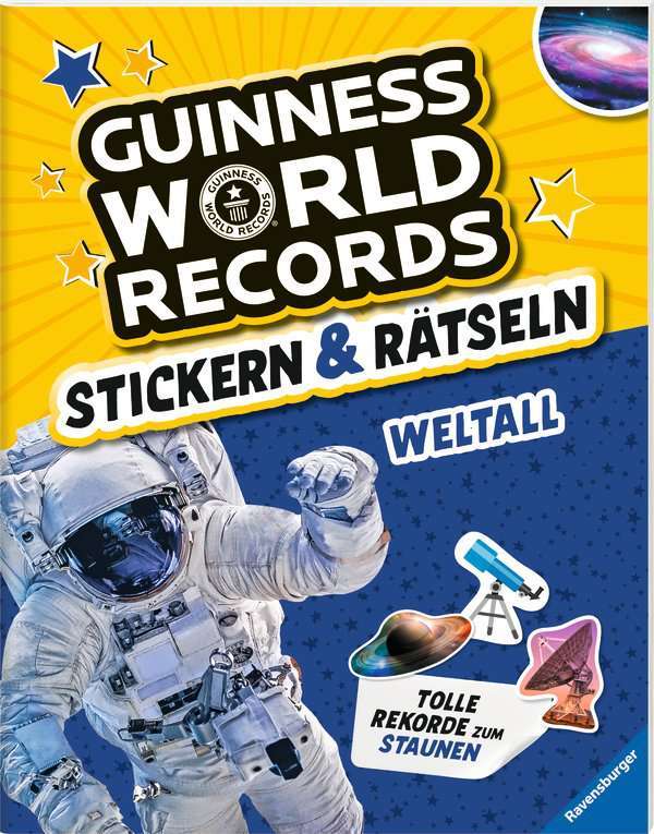 Guinness World Records, Stickern & Rätseln - Weltall
