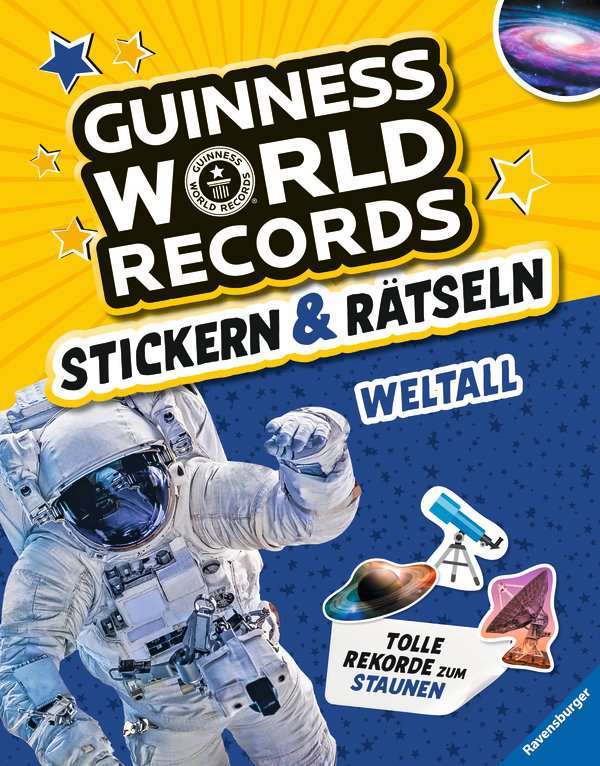 Guinness World Records, Stickern & Rätseln - Weltall