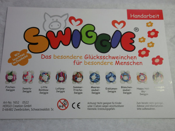 Swiggie® Glücksschwein "Lollipop"