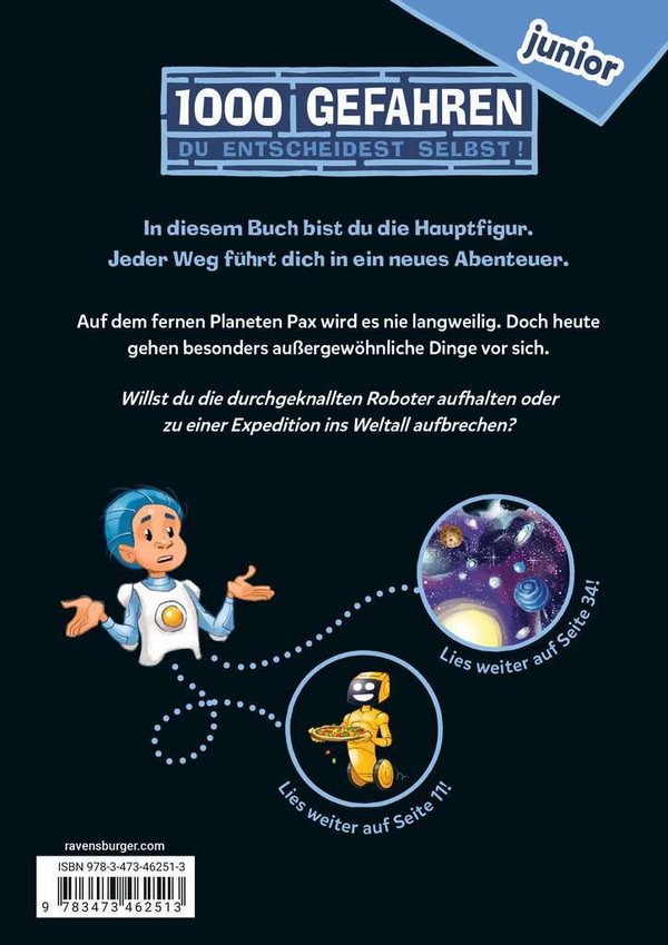 1000 Gefahren junior - Abenteuer auf Planet Pax